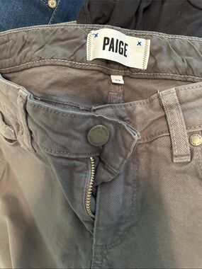PAIGE 29 women’s grey jeans Pants in Gray-Brown